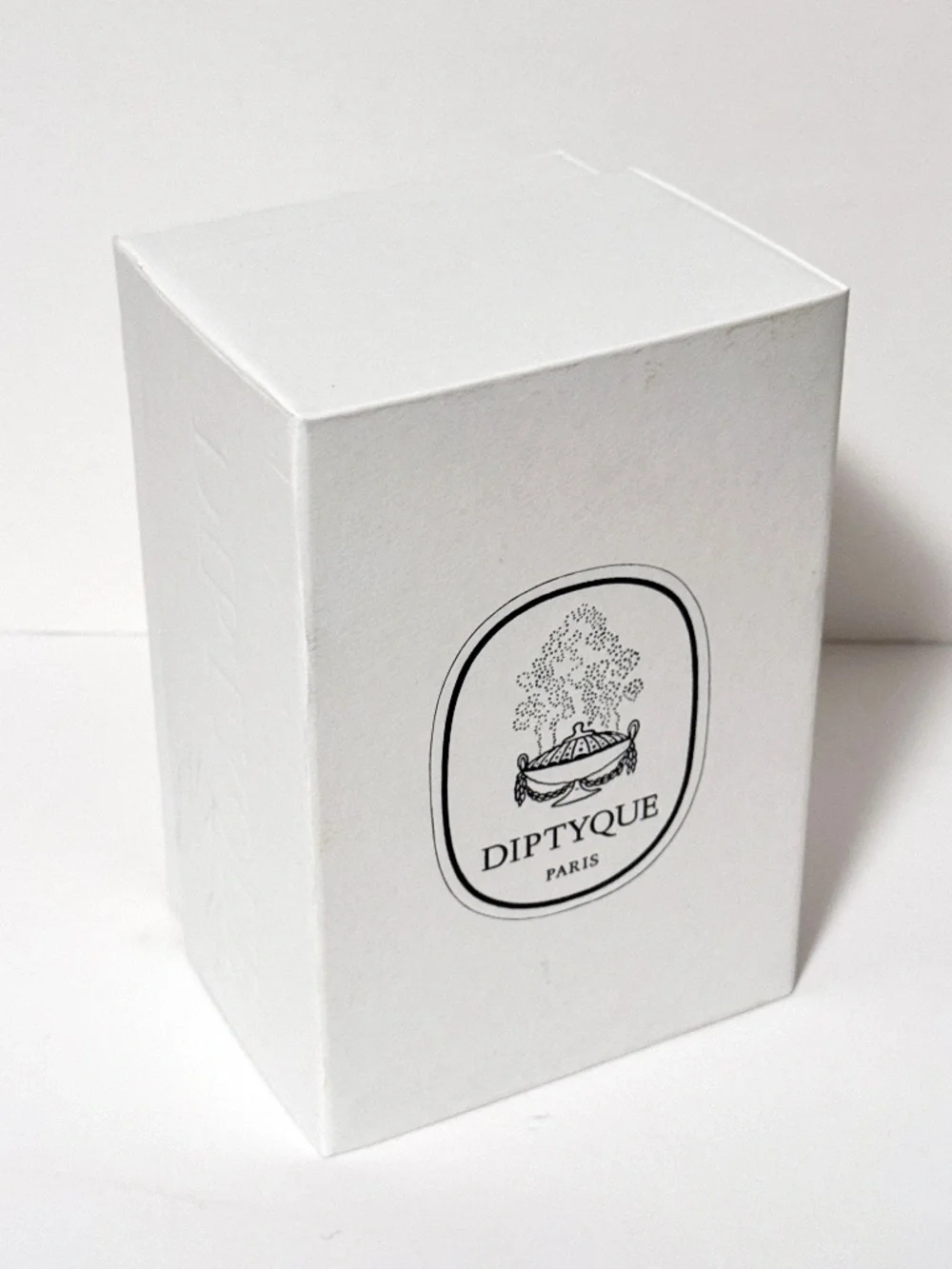 Authentic DIPTYQUE Paris Luxury Empty Gift Box White Textured Rigid 5x7x5.5